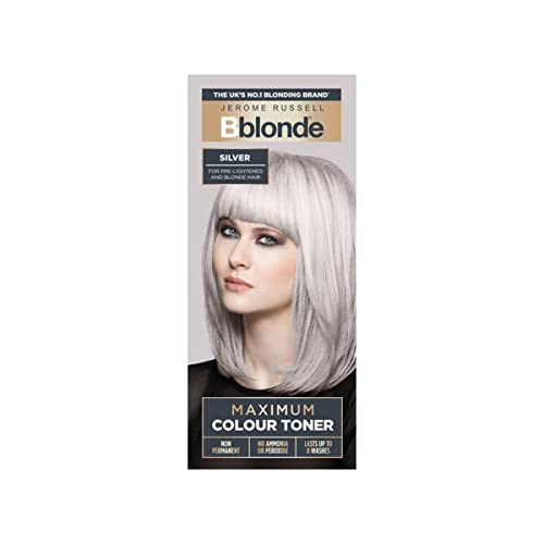 Jerome Russell Bblonde Caramel Maximum Blonde Toner – Non-Permanent Hair Toner for Pre-Lightened & Blonde Hair Colour, Hair Dye with No Ammonia o