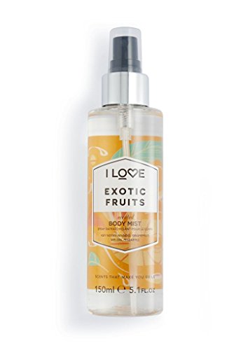 I Love Exotic Fruits Scented Body Mist, Formulated With Natural Fruit Extracts Which Offer a Burst of Fragrance, FastDrying Refreshment Throughou