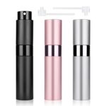 ACWOO Perfume Atomiser Bottles, Refillable Travel Perfume Atomiser Bottles, 3pcs Portable Mini Refillable Empty Perfume Bottle, 10ml Mini Spray B
