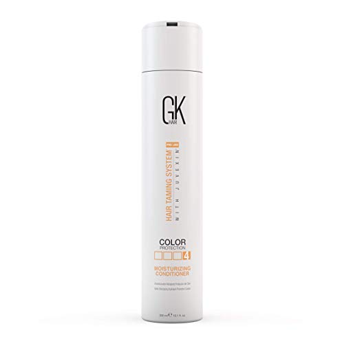 GK HAIR Global Keratin Moisturizing Hair Conditioner (100ml/3.4 Fl Oz) for Color Treated Dry Damaged Curly Frizzy Hair - Organic Paraben Sulfate