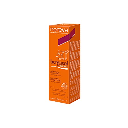 Noreva Bergasol Expert Fluid Cream Invisible Finish SPF 50+ 50ml