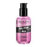 REDKEN Oil For All, Multi-Benefit Weightless Hair Oil, Instant Shine & Smooths Frizz, 100 ml