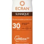 Ecran Sunnique Invisible Protective Mist SPF 30, Moisturizes Skin, Biodegradable Formula - 75 ml