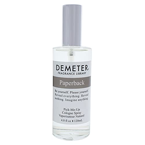 Demeter Paperback for Unisex 4 oz Cologne Spray 120 Milliliters