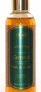 100% Carrot Oil ORGANIC by P+50 200ml - Fragrance Free | Best For Dry, Sun Damaged, Ageing Skin | Vitamin Rich Oil Used As A Night Cream, Hair Tr