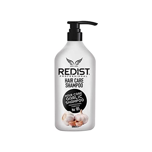 Redist Garlic Hair Care Shampoo, 1000 ml, Intensive Repairing Hair Treatment, Anti-Hair Loss for Women and Men, Brittle Dry Damaged Hair