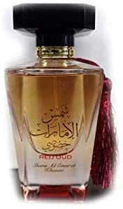 Shams Al Emarat Khususi Red Oud 100ml | Blossom Natural Spray | Long Lasting Effect (for Men and Women) (Unisex)