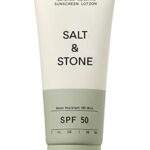 SALT & STONE SPF 50 Natural Mineral Sunscreen Lotion | Made with Non-Nano Zinc Oxide | Broad Spectrum Sun Protection | Water Resistant & Reef Saf