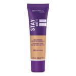 Rimmel London Stay Matte Liquid Mousse Foundation, Good Coverage and Oil-Free Formula, Soft Beige, 30 ml