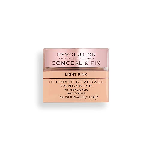 Revolution Conceal and Fix Ultimate Coverage Concealer Light Pink