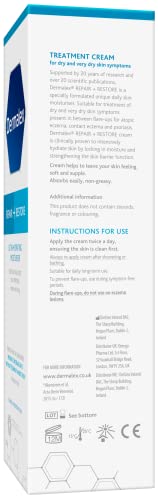 Dermalex Repair + Restore – Ultra Hydrating Moisturiser Cream for Dry Skin – 200 g