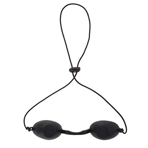 FOMIYES Sun Bed Eye Goggles Sun Bed Eye Goggles Tanning Bed Goggles Eye Protection Tanning Eyewear Sunbed Sunglasses for Tanning Beds LED Light (