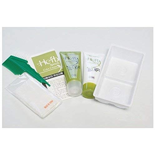 Herb Speedy PPD Free Hair Dye, Ammonia, Paraben Free Hair Color Natural Black Odorless, No more Eye and/or Scalp Irritations From Coloring For Se