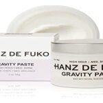 Hanz de Fuko Gravity Paste | Premium Styling Paste with Effortless High-Hold Low-Gloss Shine Finish | All Hair Types | 56g