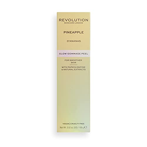 Revolution Skincare, Pineapple Enzyme Glow Gommage Peel, 100 g