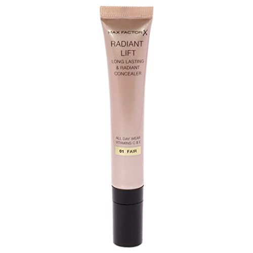 Max Factor Radiant Lift Hydrating and Brightening Concealer, Vitamins C and E, Medium, 7ml
