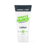 SweatBlock Antiperspirant Lotion For Hands & Feet, Proven To Reduce Excessive Sweating, Reduce Hand & Foot Sweat & Smelly Feet, Safe Effective, F