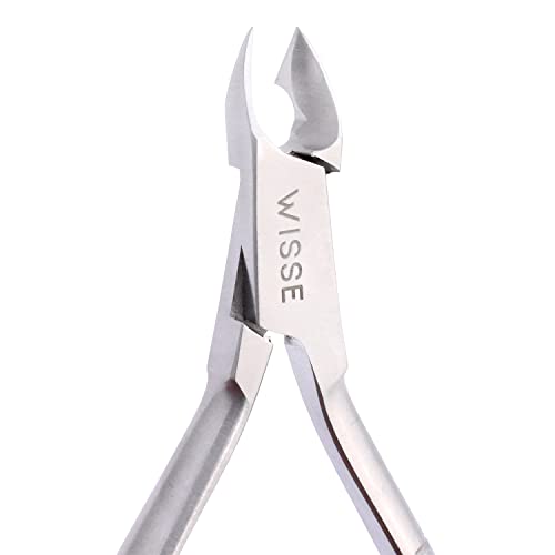 Cuticle Pusher, Cuticle Nipper & File - Professional Nail Cuticle Remover Cutter Clippers Tool for Gel Nail Art Fingernails Toenails - 3 Pieces M