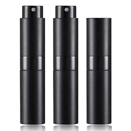 SONGQEE 8ml Perfume Atomiser Refillable Bottles, Mini Refillable Perfume Bottle Aftershave Spray Bottle, Upgraded Travel Perfume Atomizer, Portab