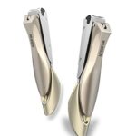 Nail Clippers Set for Thick Nails, Professional Nail Cutter with Catcher, Medical Grade Stainless Steel, Sharp and Durable Nail Clipper Kit for M