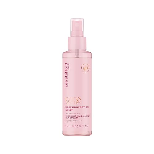 Lee Stafford Coco Loco & Agave Heat Protection Mist Hair Spray Anti-Frizz, Fade Protect, Anti-Static, Heat Defence