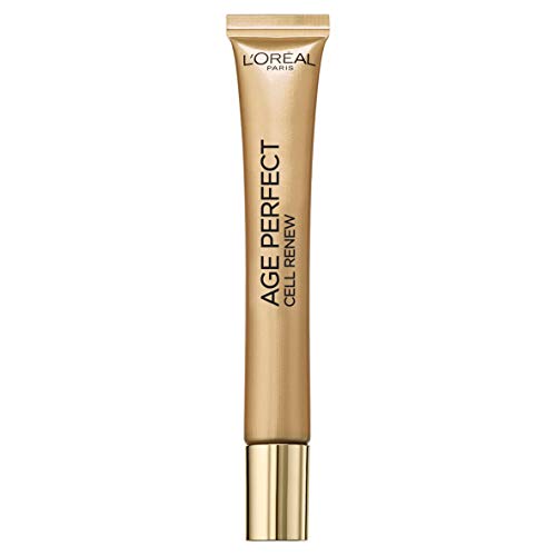 Skin Expert L'Oreal Paris Age Perfect Cell Renew Illuminating Eye Cream with Cooling Applicator for Mature Skin, 15 ml