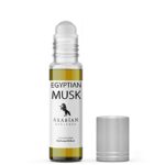 FR104 EGYPTIAN MUSK UNISEX. 6ml roll-on bottle. Arabian Opulence. Powdery/musky/citrus/fresh/animalic
