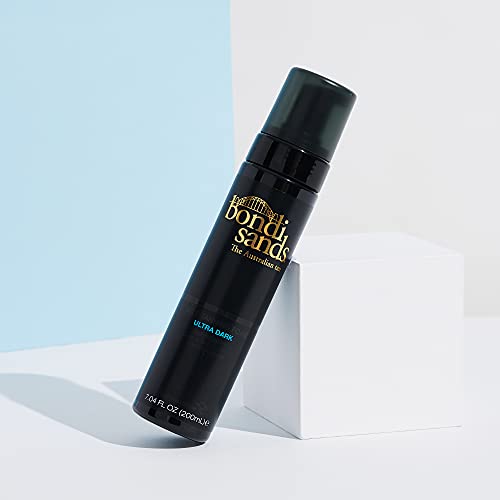Bondi Sands Ultra Dark Self-Tanning Foam - Lightweight, Buildable Formula Gives a Sun-Kissed Glow for a Flawless Finish; Enriched with Aloe Vera;