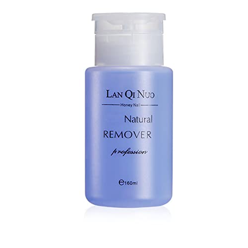 Gel Polish Remover Acetone 160ml, Nail Polish Remover Cleaner for Manicures and Pedicures for Fast Action Removal of Nail Polish, Gels, Acrylics,