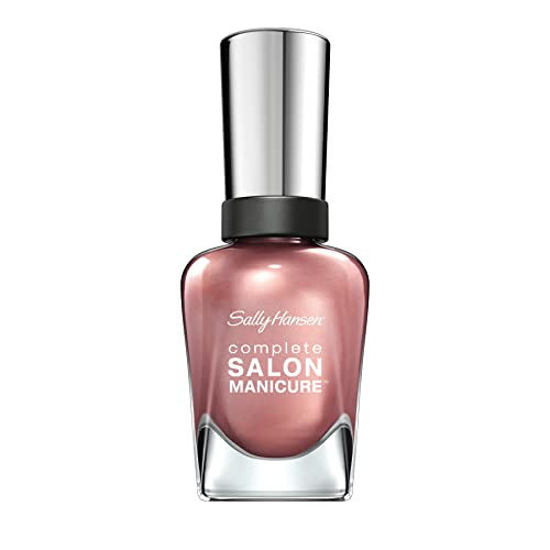 Sally Hansen Complete Salon Manicure Nail Polish, Pink and Red Shades, 14.7 ml, Belle of the Ball