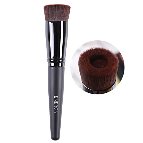ENERGY Large-sloped Foundation Brush, Blending Brush, Blush Brush for Liquid Makeup, Cream, Powder Foundation - 170s