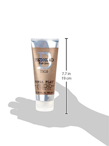 Bed Head for Men by TIGI - Power Play Mens Hair Gel - Strong Hold - Hair Styling - 200 ml