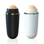Modloan Volcanic Oil Absorbing Roller, 2 Pcs Reusable Facial Skincare Tools, Oil Control on the Go Volcanic Face Roller for Men and Women at Home