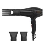 Wahl Hairdryer, PowerPik 5000, Dryer for Women, Hair Dryer with Pik Attachment, Afro Hairdryer, Afro-Caribbean Hair, Three Heat Settings, Anti-fr