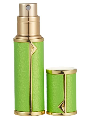AsaNana Perfume Atomiser, Refillable & Travel Size Perfume Bottle, Leaking Proof,Bottom Pump without Funnel, Luxurious Small women and men, 5ml (