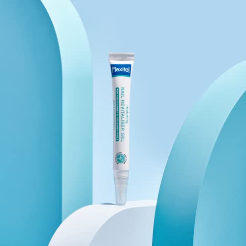 Flexitol Restoring Nail Revitaliser Gel 15ml, Triple Action Formula, Brightens, Softens and Conditions, For Hands and Feet