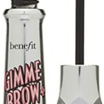 Benefit Gimme Brow+ Volumizing Fiber Gel, 3 Medium Neutral Light Brown, 0.05 Fl Oz