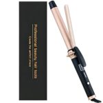 Curling Iron, Lanboo 25mm Hair Curling Wand with Ceramic Coating, Professional Hair Curler, Fast Heating up to 230°C, Dual Voltage for Worldwide,