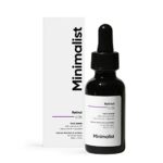 Minimalist 0.3% Retinol Face Serum Night Face Serum With Retinol & Q10 To Reduce Fine Lines & Wrinkles | For Women & Men