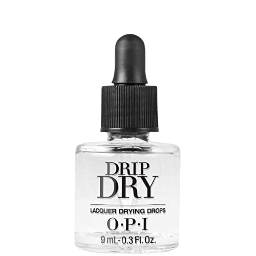 OPI Drip Dry Drying Drops for Nail Polish, Quick Varnish Drying Time, Accelerates Drying Time and Prevents Nail Polish Scuffs and Chips, while Tr
