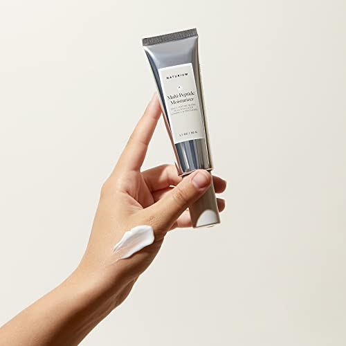 Naturium Multi-Peptide Moisturizer (1.7 OZ / 50 G) - With Encapsulated Ethylated Vitamin C and Panthenol for More Youthful-looking Skin - Dermato