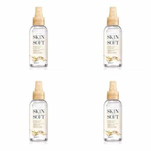 4x AVON SKIN SO SOFT ENHANCE & GLOW AIRBRUSH SPRAY MEDIUM SKIN 150ml