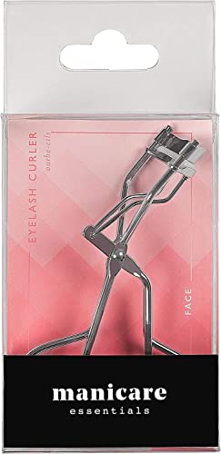 Manicare Eyelash Curler, Stainless Steel Curling Wand for Creating Longer Looking Eyelashes, with Comfort Grip Design