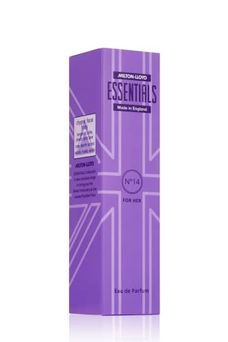 MILTON-LLOYD ESSENTIALS No 14 Perfume for Women. 50ml Eau de Parfum. Luxury Fragrance - Ladies Perfume, Long Lasting Womens Perfumes by Milton-Ll