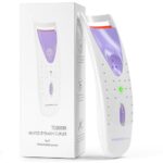 TOUCHBeauty Electric Eyelash Curler, Heated Eyelash Curler with Smart Silicone Heating Pads AG-2003B (Purple)