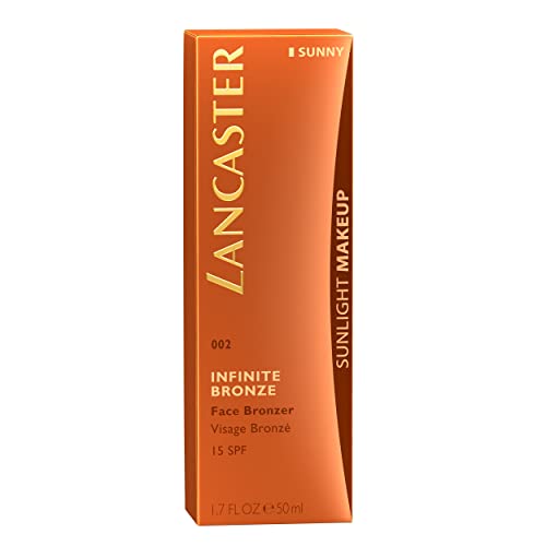 Lancaster Infinite Bronze Face Bronzer SPF15 50ml | Bronzing Drops | Wash Off Formula For Instant Glow