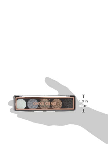 Profusion Cosmetics Onyx Gems 5 Shade Glitter Eyeshadow Palette