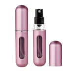 RYNAQS Perfume Atomiser 5ml Refillable Travel Perfume Bottles Atomizer Mini Atomiser Empty Fragrance Spray Bottle Container Portable Travel Acces