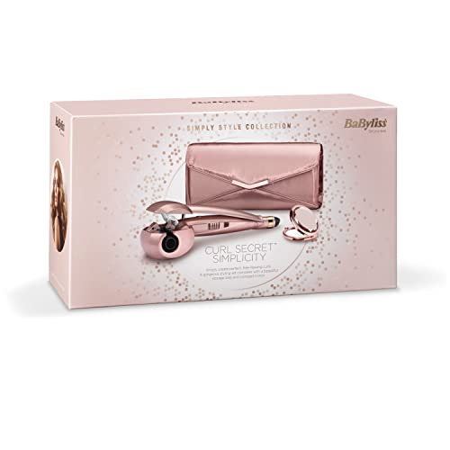 BaByliss Curl Secret Simplicity Gift Set, Fast Styler, Automatic Hair Curler, easy curling