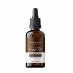 HerbOrganic Cold Pressed Argan Oil – 100 ml – For Face, Skin, Hair Growth and Nails – Vitamin E and Anti Oxidants – Vegan and Cruelty Free – Nour